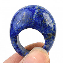 Ring made of lapis lazuli stone