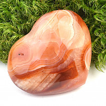 Carnelian stone heart (98g)