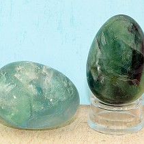 Fluorite shaped eggs - green