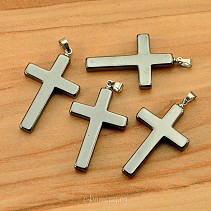 Křížek hematite pendant jewelery metal