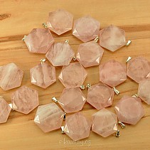 Rose quartz pendant (jewelery)