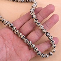 Jaspis dalmatin náhrdelník 45cm