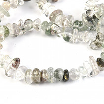 Bracelet bracelet and crystal trombled stones 14mm