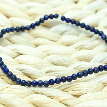 Bracelet of smaller spheres laspis lazuli 3mm