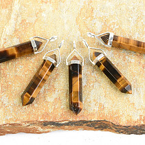 The tip of the tiger eye pendant Ag 925/1000