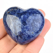 Sweetheart from sodalite to hand