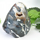 Larger decorative stone with hollow agate gray 2211g