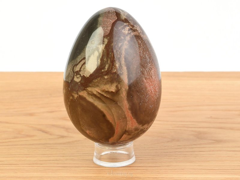 Dekorační vejce jaspis 102mm