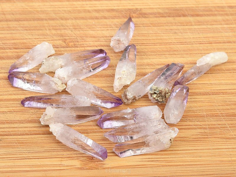 Smaller crystals amethyst