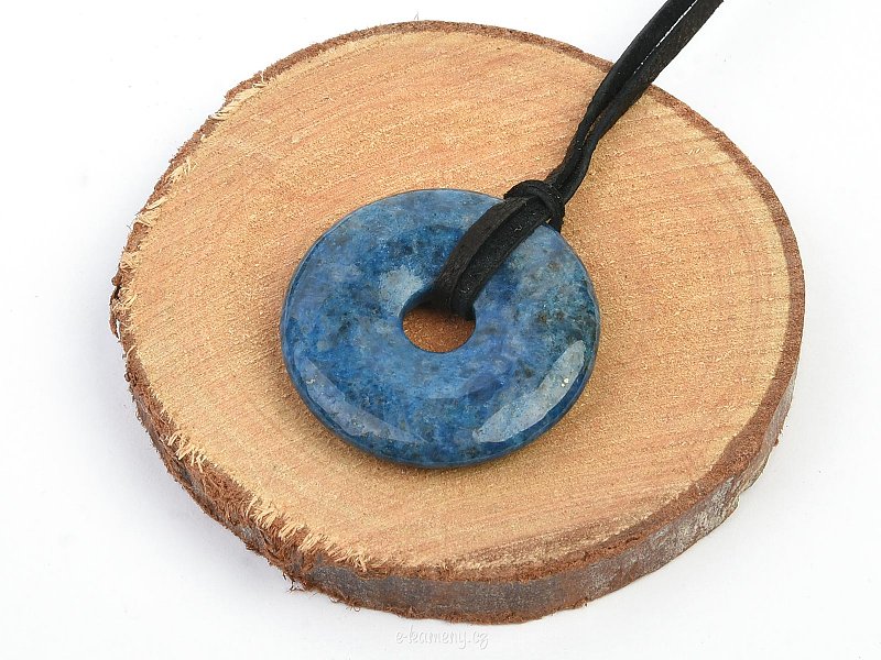 Přívěsek donut z lapisu lazuli (3cm)