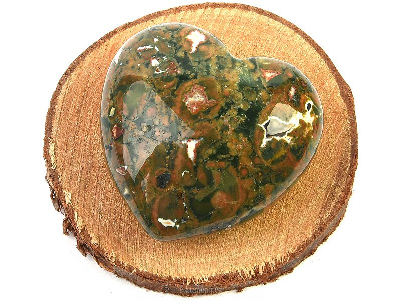 Rhyolite heart (4.5 cm)