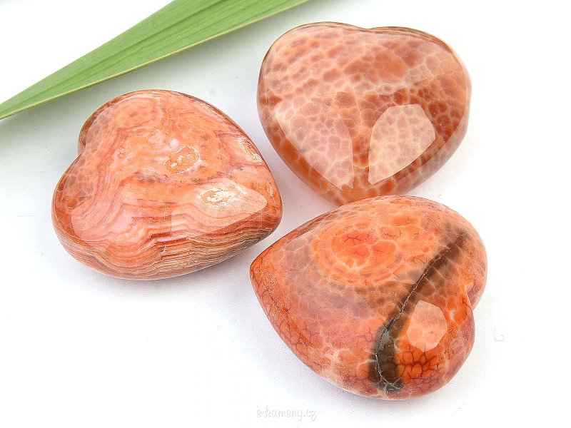 Heart of fiery agate (4cm)