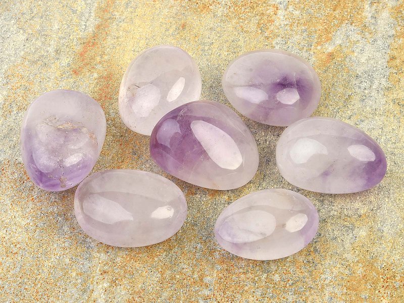 Soft colored amethyst