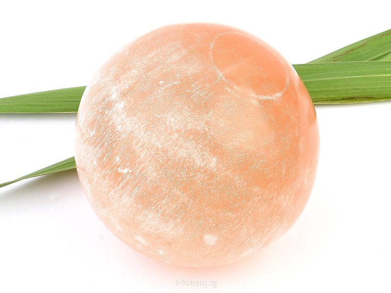 Oranžový selenit koule (11cm)