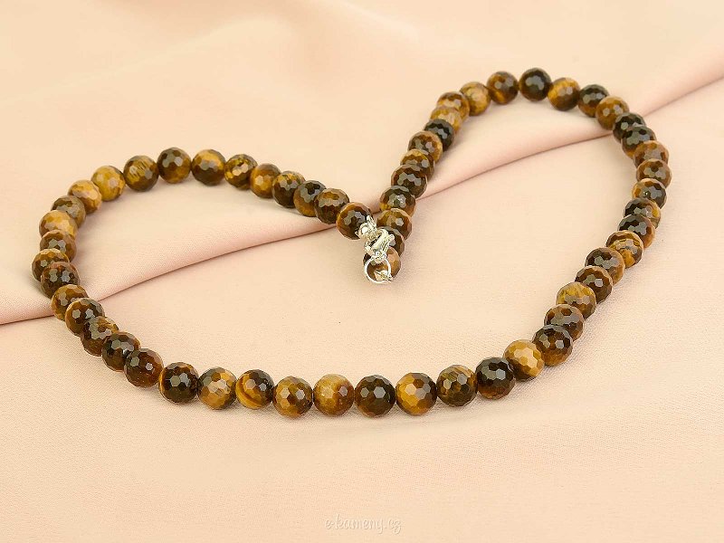 Tiger eye necklace 50cm