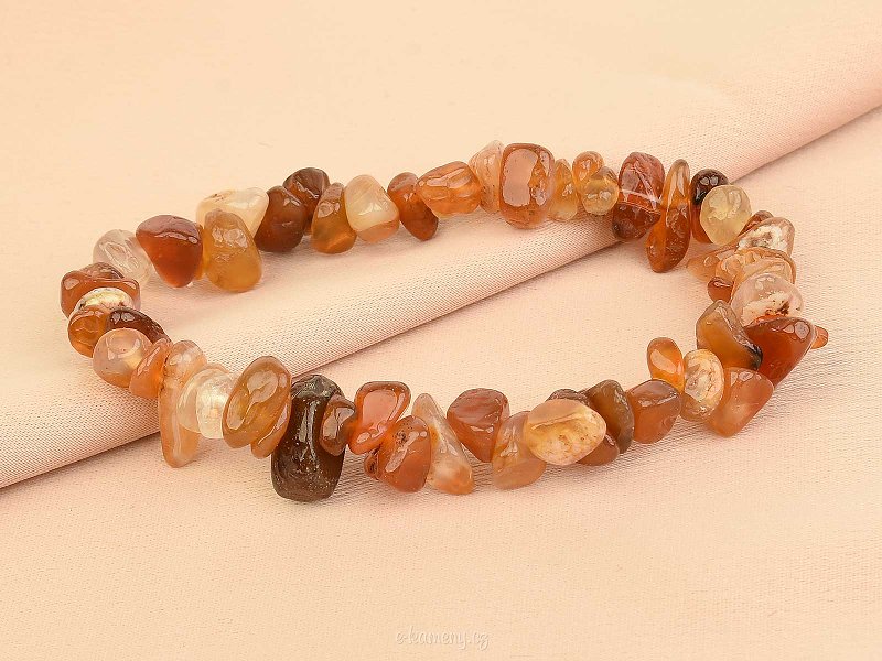 Brown agate bracelet