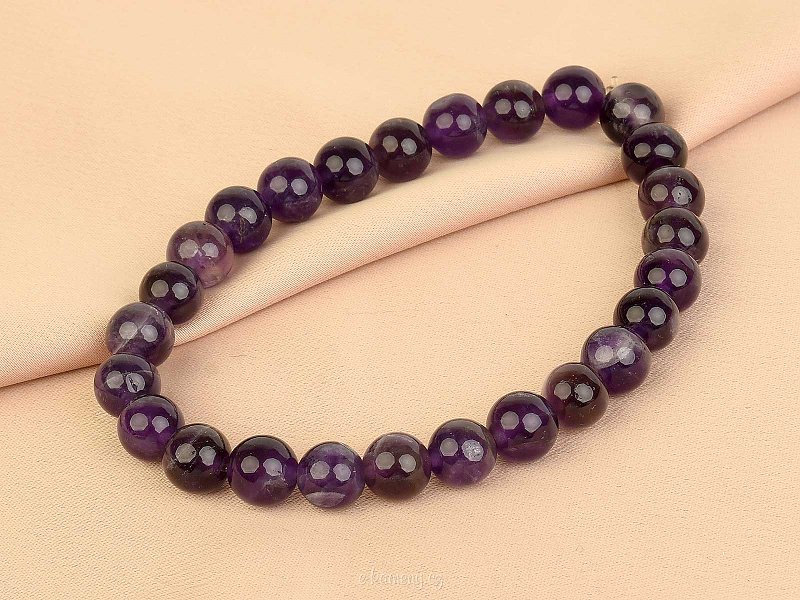 Amethyst bracelet for men