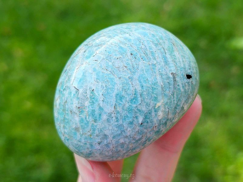 Amazonite stone polished 168 grams