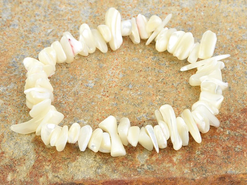Bracelet pieces - Shell White