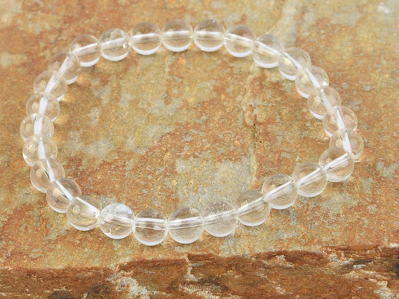 Bracelet fine crystal clear 0.6 cm