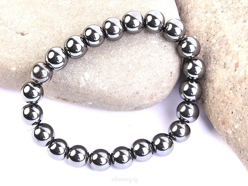 10 mm bracelet hematite beads