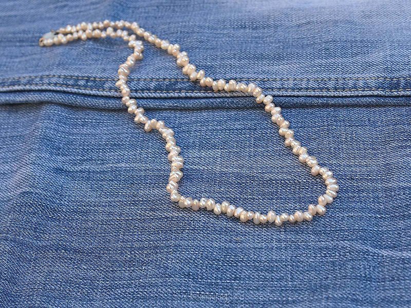 Perlový náhrdelník 45cm