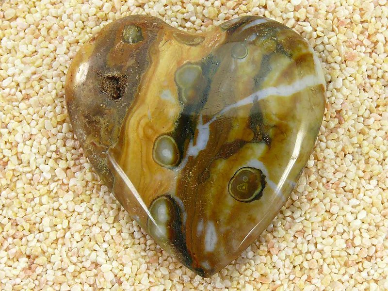 Jasper Aqua heart 36 mm