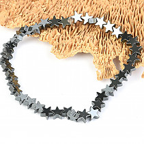 Hematite bracelet stars 6mm