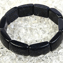 Dark bracelet avanturine synthetic 20x15mm