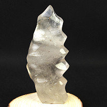 Smooth stone crystal flame shape 1588g