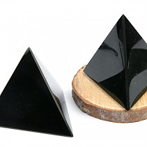 Černý obsidián tetraedr