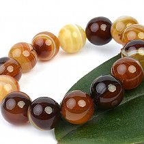 Colorful agate beads bracelet (1.4cm)