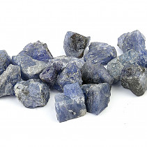 Blue tanzanite natural crystal from Tanzania
