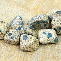 Tumbled ketonite (azurite in granite)