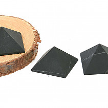 Shungite raw pyramid (approx. 2 x 1.4cm)