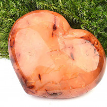 Carnelian stone heart (299g)