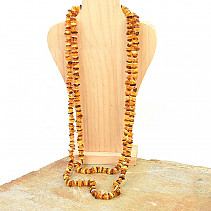 Dlouhý náhrdelník z jantaru (156cm)