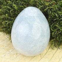Modrý kalcit ve tvaru vejce (169g)