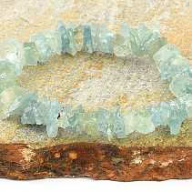Natural aquamarine bracelet (approx. 1cm)