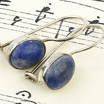 Silver earrings with sodalite Ag 925/1000