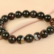 Sardonyx agate mineral bracelet