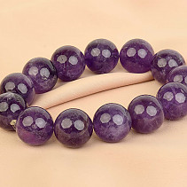 Larger Amethyst Beads Bracelet