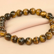 Women's bracelet made of tiger eye beads