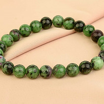 Original ruby bracelet in zoisite