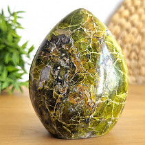Hladký kámen zelený opál (Madagaskar) 943g