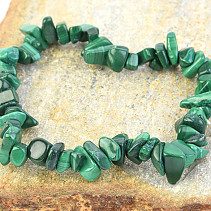 Bracelet pieces of stones - malachite