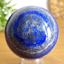 Hladká koule z kamene lapis lazuli 473g