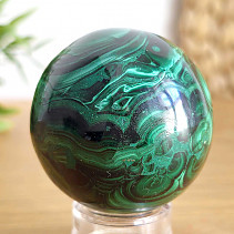 Malachite ball with a diameter of 5.2 cm