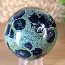 Kambaba jasper stone in the shape of a ball with a diameter of 6.1 cm