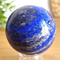 Smooth ball of lapis lazuli stone 336g